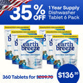 Pure Clean Dishwasher Tablets - 6 Pack