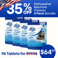 Dishwasher Cleaner - 4 Pack