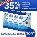 Washing Machine Cleaner - 4 Pack