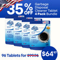 Garbage Disposal Cleaner Tablets - 4 Pack