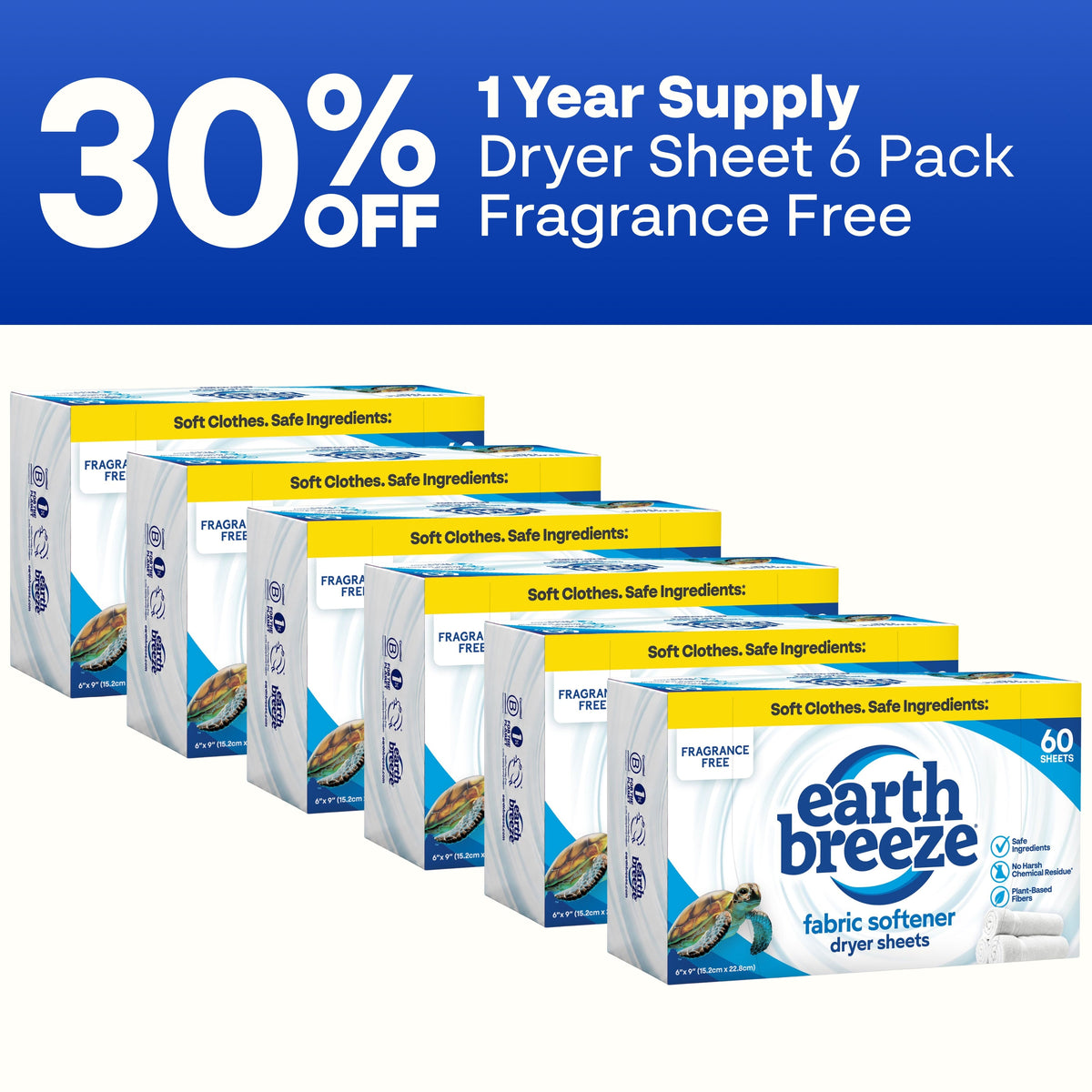 Dryer Sheet 6 Pack Bundle
