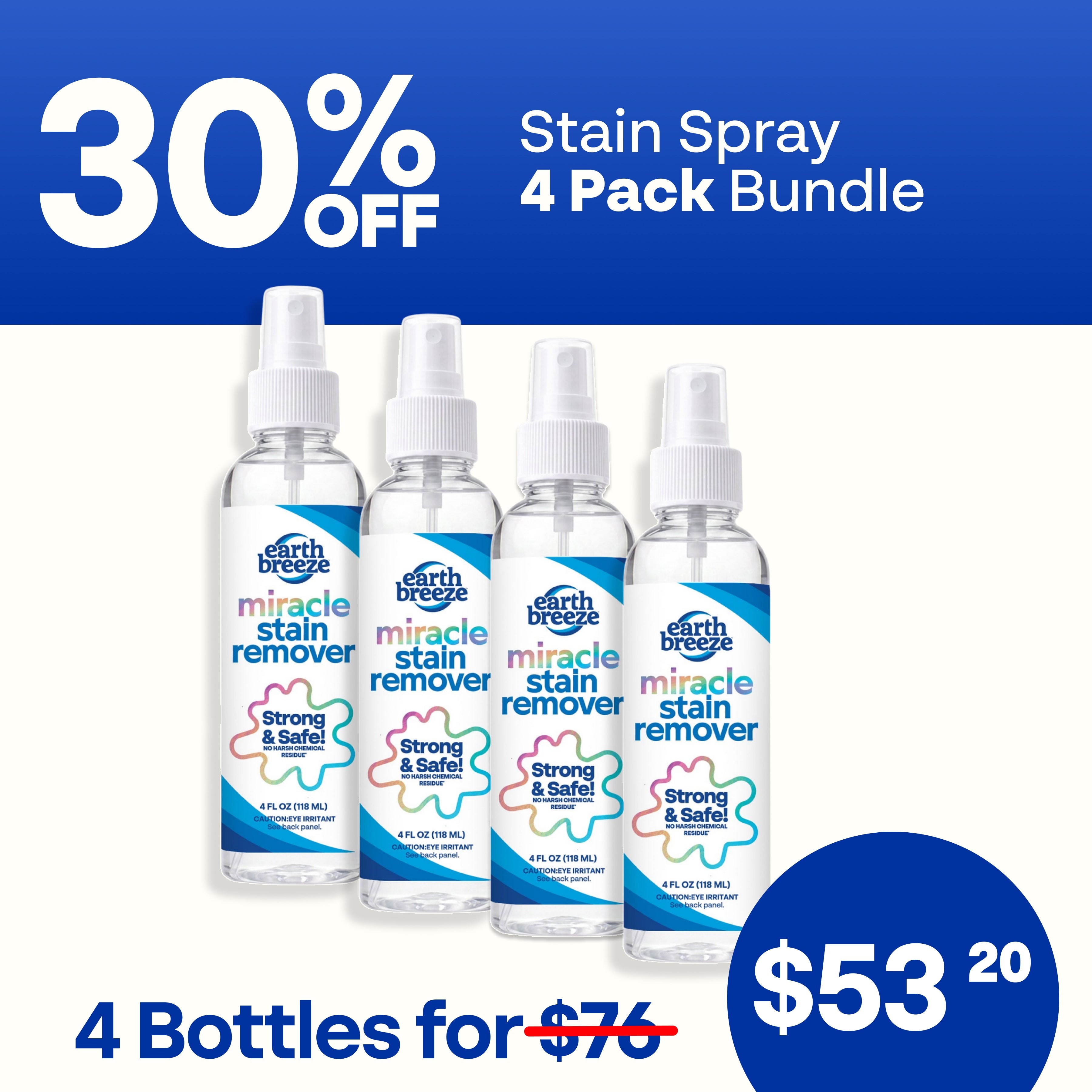 Stain Spray Bundle - 4 Pack